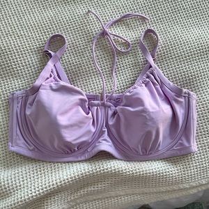 Purple bikini top size 24 from target, WORN ONCE!